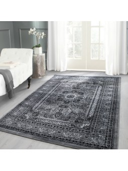 Classic grey oriental rug...