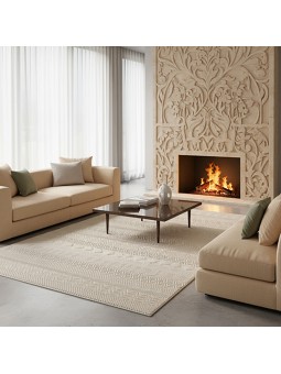 Tapis moderne lavable...