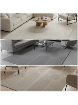 Tapis moderne relief...