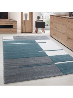 Modern 3D rug with contour...