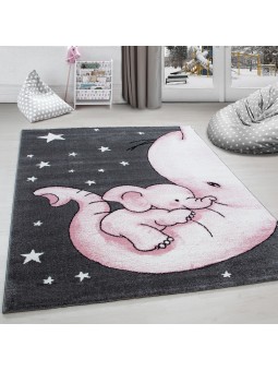 Barnrumsmatta med elefant...