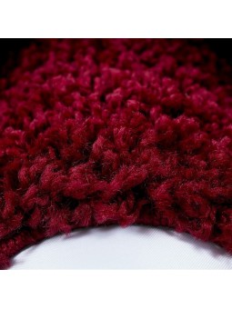 Shaggy rug with long pile, designer border, colors and sizes available.