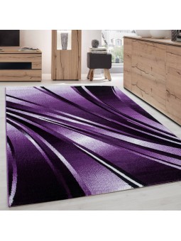 Modern rug with abstract...