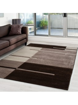 Modern 3D rug with contour...