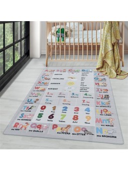 Children's short pile rug...