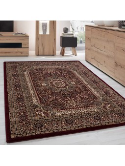 Classic red and beige rug...