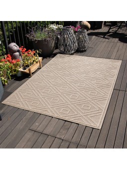 Alfombra de cuadros...