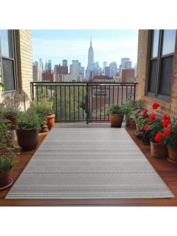 Grå utomhusmatta, väder-...