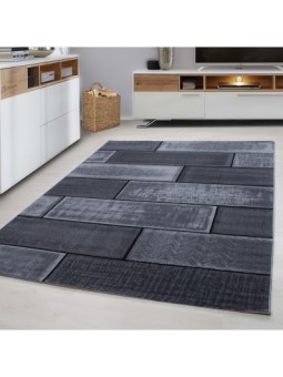 Short pile rug, stone...