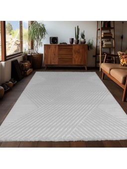 Tapis de salon à motifs en...