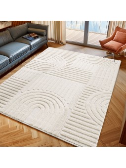 Alfombra peluda, estilo...