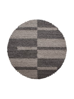 Tapis Ronde à poils longs,...