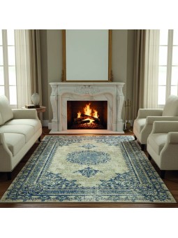 Elegant vintage matta i...