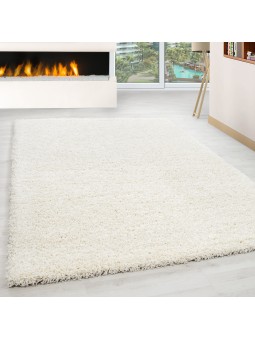 Tapis Shaggy Crème Doux et...