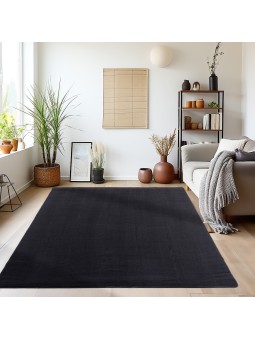 Short pile rug, single...